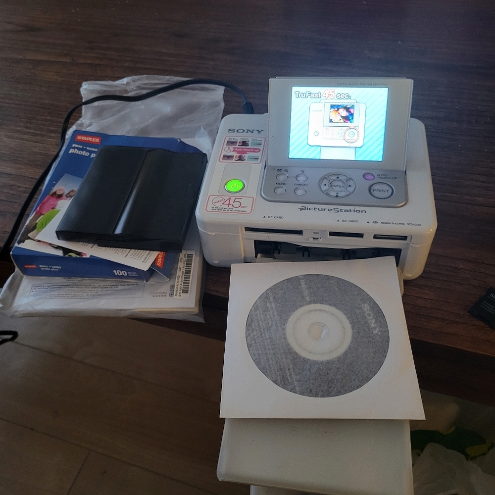 Sony photo printer